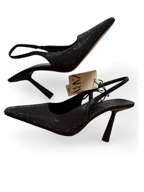 Zara Black Women's Heels